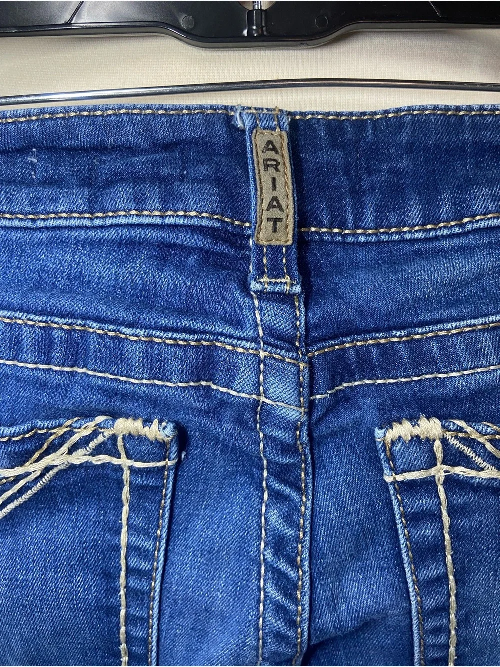 Ariat Mid Rise Trouser Jeans Women’s Size 29R Bootcut Western Denim Blue - Picture 5 of 16